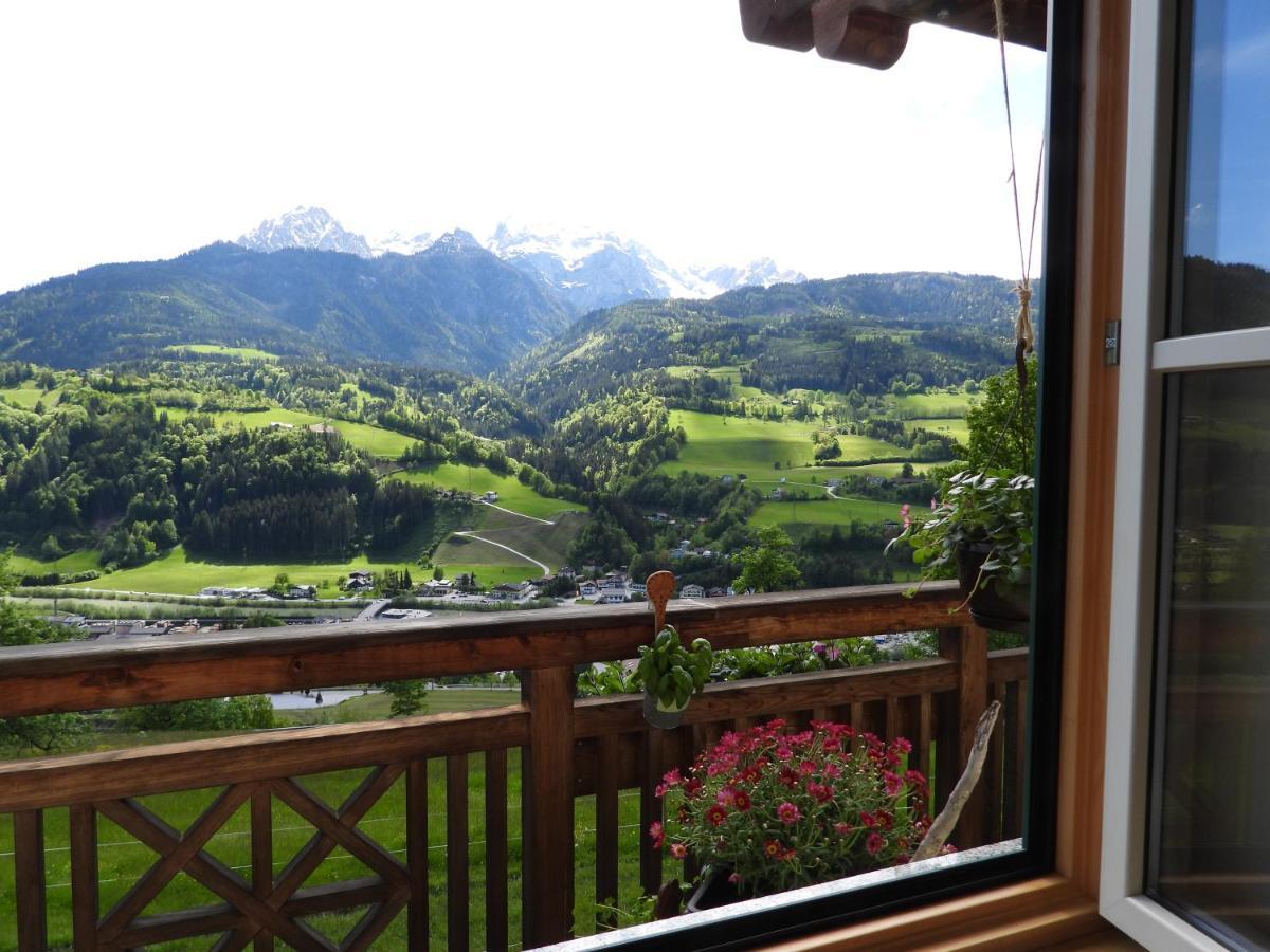 Bio-Bauernhof Einberghof Apartment ฟาร์แวร์เฟน ภายนอก รูปภาพ