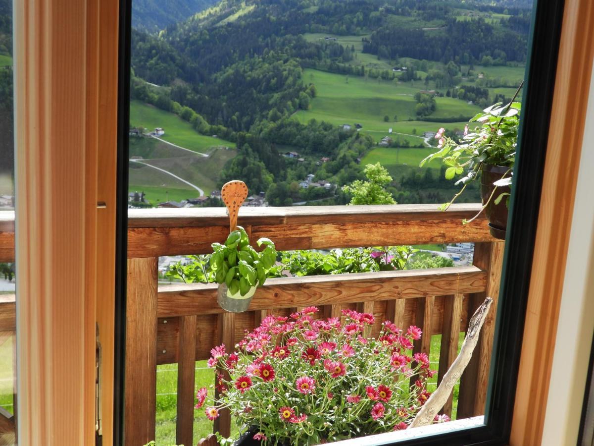 Bio-Bauernhof Einberghof Apartment ฟาร์แวร์เฟน ภายนอก รูปภาพ